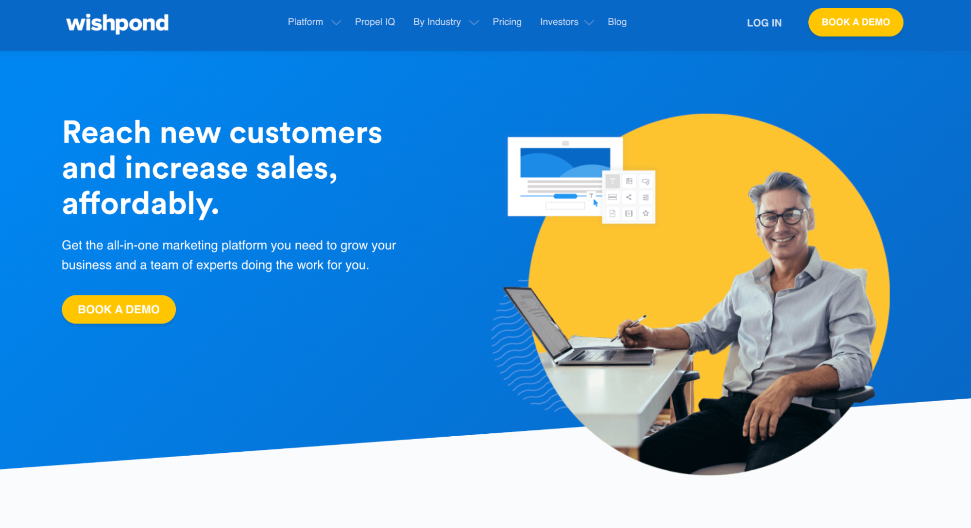 Wishpond homepage