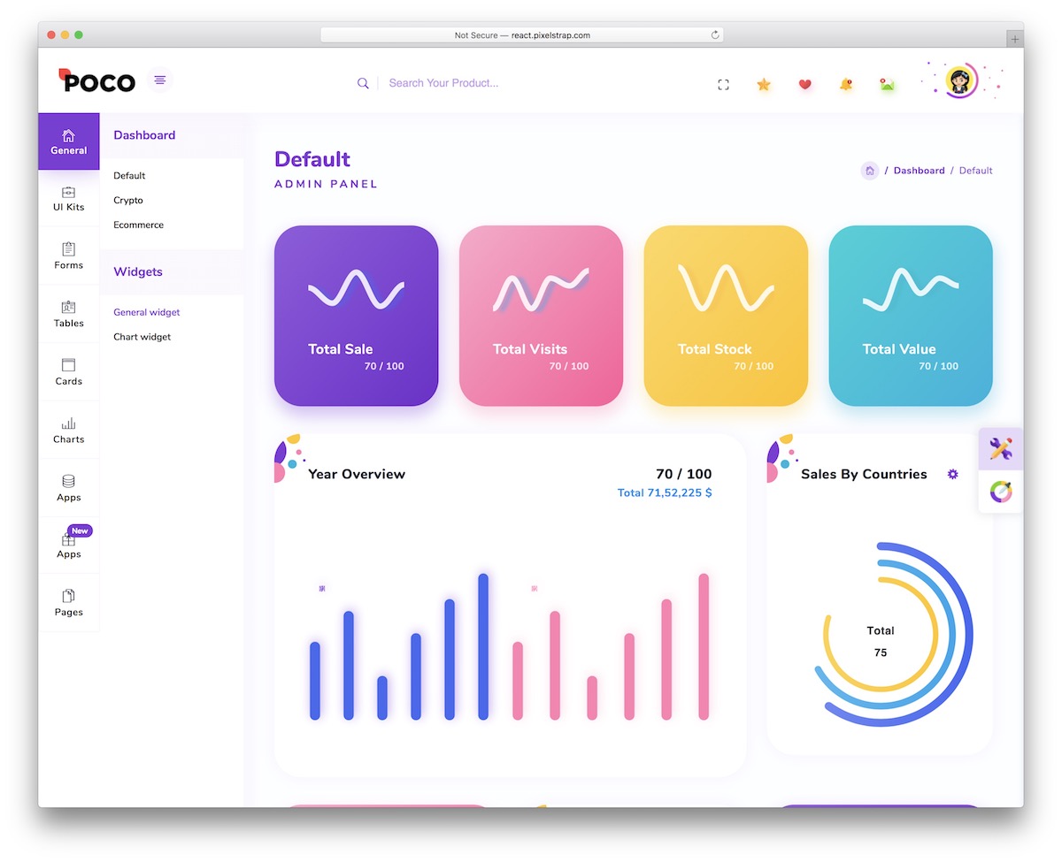 react bootstrap templates