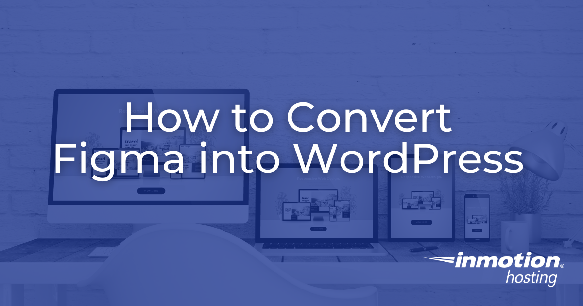 Convert Figma into WordPress - Hero Image